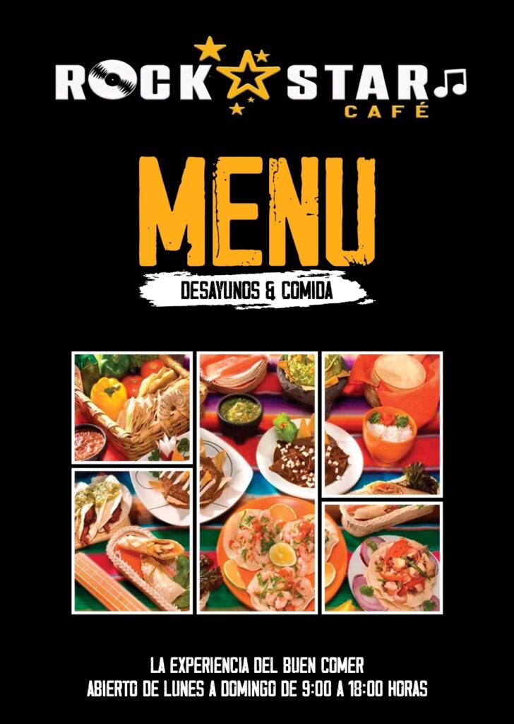 Menu Rockstar